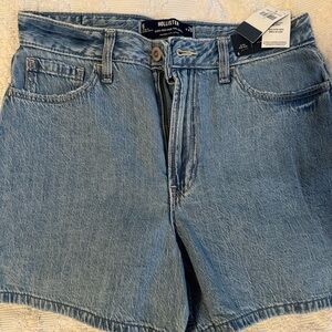 NWT Hollister Light Blue 90s Shorts